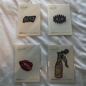 Iron on patch bundle